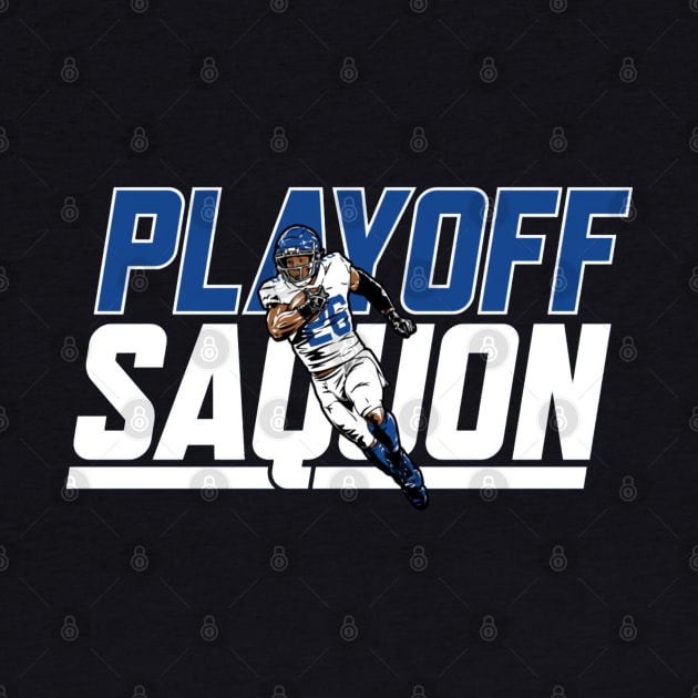 Saquon Barkley Playoff by Chunta_Design